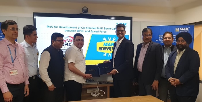  BPCL signs MoU with Speed Force for Co-branded Two-wheeler Garages
