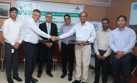  NTPC Green Energy Ltd. (NGEL) and HPCL Mittal Energy Ltd. (HMEL) tied up to collaborate in Renewable Energy and the generation of Green Hydrogen & synthesizing Green Chemicals