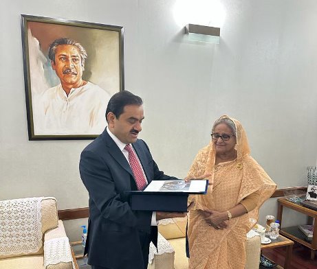  Adani Group Chairman meets with the Prime Minister of Bangladesh