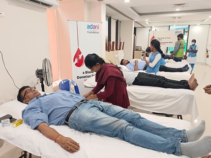  Adani Foundation Concludes Nationwide Blood Donation Drive on Mr. Gautam Adani’s 61st Birthday
