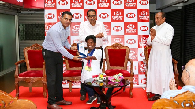  Muthoot Finance gifts Gold-Winning athlete Sinimol K Sebastian a new home, celebrates her historic victory at the World Dwarf Games 2023