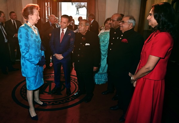  Anne Princess Royal inaugurates Churchill’s Old War Office launched as luxury hotel by The Hinduja Group