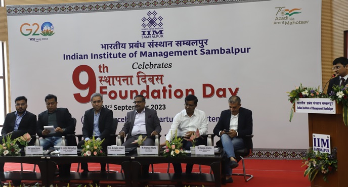  IIM Sambalpur Receives $2 Million Funding for Incubation Center on Ninth Foundation Day  
