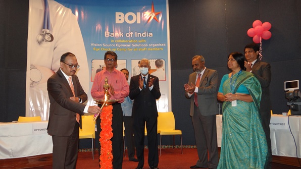  Bank of India stands committed to creating awareness towards eye care measures.