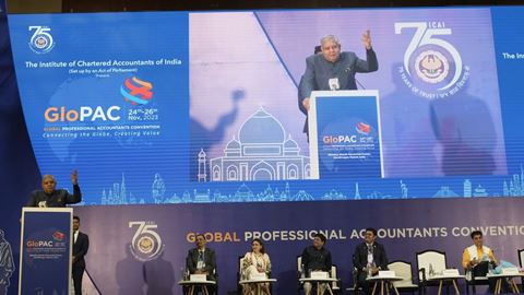  Vice-President of India, Inaugurated ICAI’s first Global Professional Accountants Convention in Gujarat
