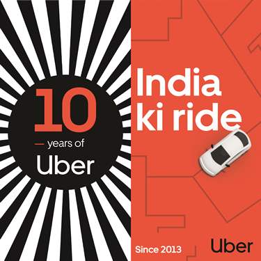  Uber Celebrates a Decade of Transforming Mobility in India with Commemorative Postage Stamp