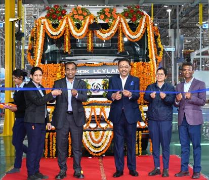  Ashok Leyland Celebrates 3 Million Vehicles Production Milestone