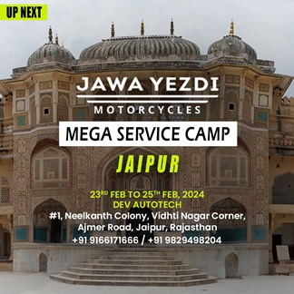  Jawa Yezdi Motorcycles brings its Mega Service Camp to Jaipur