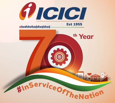  ICICI Bank’s journey through seven decades” #InServiceOfTheNation